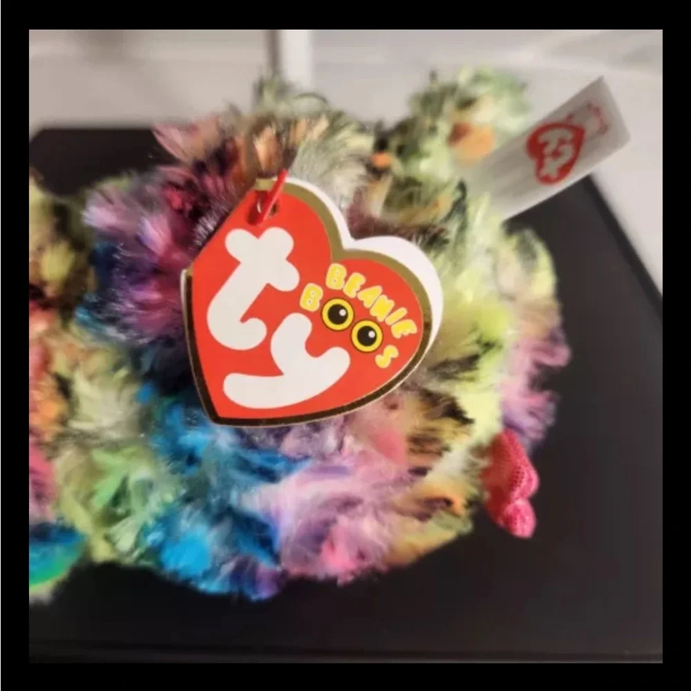 Ty Beanie Boos Owen The Owl Tie Dye 7” Stuffed Plush With Hangtag